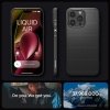 Spigen Liquid Air - Etui do iPhone 15 Pro (Matte Black)