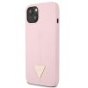 Guess Silicone Triangle Logo - Etui iPhone 13 (liliowy)