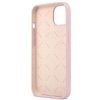 Guess Silicone Triangle Logo - Etui iPhone 13 (liliowy)