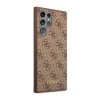 Guess 4G Metal Logo - Etui Samsung Galaxy S23 Ultra (brązowy)