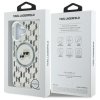 Karl Lagerfeld IML Monogram Karl & Choupette Head MagSafe - Etui iPhone 16 (przezroczysty)