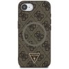 Guess 4G Ring Triangle Logo MagSafe - Etui do iPhone 16e (brązowy)