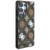 Guess 4G Printed Colored Peony Pattern MagSafe - Etui do Samsung Galaxy S25 Ultra (brązowy)