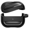 Spigen Rugged Armor - Etui do Samsung Galaxy Buds 3 / 3 FE / 3 Pro (Matte Black)