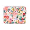 Rifle Paper Laptop Sleeve - Pokrowiec MacBook Pro 15 / Laptop 15,6” (Garden Party Blush)