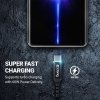 Crong Armor Link - Kabel 100W PD 5A USB-C do USB-C 200cm (czarny)