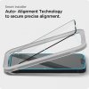 Spigen Alm Glass FC 2-Pack - Szkło hartowane do iPhone 16e / iPhone 14 / iPhone 13 / iPhone 13 Pro 2 szt (Czarna ramka)