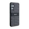DKNY Leather Mono Stripe & Metal Logo - Etui Samsung Galaxy S24+ (czarny)