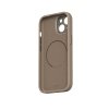 Moshi Napa MagSafe - Skórzane etui iPhone 15 (Woodsmoke Brown)