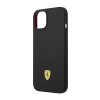 Ferrari Silicone Metal Logo - Etui iPhone 14 Plus (czarny)