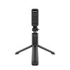 Crong SelfieGo Lite – Kompaktowy selfie stick Bluetooth tripod (czarny)