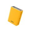 WEKOME WP-27 Tint Series - Power bank 10000 mAh Super Fast Charging USB-C PD 20W + 2x USB-A QC3.0 22.5W (Żółty)
