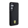 Ferrari Hot Stamp V Lines MagSafe - Etui Samsung Galaxy S24+ (czarny)