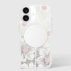 Kate Spade New York Liquid Glitter MagSafe - Etui iPhone 16 (Hollyhock Floral)