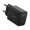 Spigen Essential EE201EU GaN - Ładowarka sieciowa USB-C 20W (Czarny)