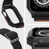 Spigen Lite Fit Pro - Etui z paskiem do Apple Watch 4/5/6/7/8/9/SE 44/45 mm (Matte Black)