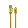 WEKOME WDC-161 Sakin Series - Kabel połączeniowy USB-A do Micro USB Fast Charging 6A 1 m (Złoty)