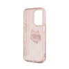 Karl Lagerfeld IML Choupette Head & Monogram - Etui iPhone 15 Pro (różowy)