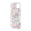 Guess Flower MagSafe - Etui iPhone 14 (Różowy)