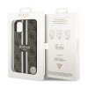 Guess 4G Printed Stripes MagSafe - Etui iPhone 11 (Brązowy)