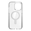 Speck Presidio Perfect-Clear ClickLock & Magsafe - Etui iPhone 15 Pro Max (Clear / Chrome Finish / Serene Silver)