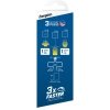 Energizer Ultimate - Ładowarka sieciowa podróżna Multiplug EU / UK / US GaN USB-C & USB-A 38W PD + QC3.0 (Srebrny)