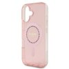 Guess IML Rhinestones MagSafe - Etui iPhone 16 Plus (różowy)