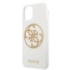 Guess Circle Glitter 4G - Etui iPhone 11 Pro Max (biały)