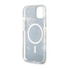 Guess Golden Marble MagSafe - Etui iPhone 14 Plus (Czarny)