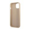 Guess Saffiano Triangle Logo Case – Etui iPhone 13 mini (beżowy)