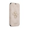 Guess Booktype 4G Big Metal Logo - Etui iPhone 13 Pro Max (różowy)