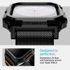 Spigen Lite Fit Pro - Etui z paskiem do Apple Watch 10 42 mm (Matte Black)