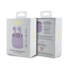 Guess True Wireless Script Logo BT5.3 - Słuchawki TWS + etui ładujące (fioletowy)