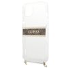 Guess 4G Gold Stripe Crossbody - Etui iPhone 13 mini