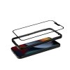 Crong Anti-Bacterial 3D Armour Glass – Szkło hartowane 9H na cały ekran iPhone 16e / iPhone 14 / iPhone 13 / iPhone 13 Pro + ram