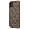 Guess 4G Metal Gold Logo – Etui iPhone 11 (brązowy)