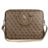Guess 4G Big Metal Logo Computer Bag - Torba na notebooka 15 / 16 (brązowy)