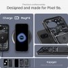 Spigen Ultra Hybrid Mag MagSafe - Etui do Google Pixel 9a (Zero One Black)