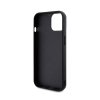 Karl Lagerfeld 3D Rubber Glitter Logo - Etui iPhone 15 (czarny)