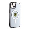 Ferrari Outline Magsafe - Etui iPhone 14 Plus (Przezroczysty)
