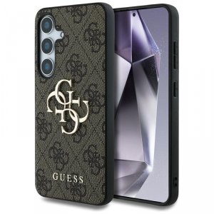 Guess Big 4G Logo Classic Logo - Etui do Samsung Galaxy S25 (brązowy)