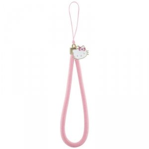 Hello Kitty Nylon Cord Kitty Head - Zawieszka do telefonu (różowy)
