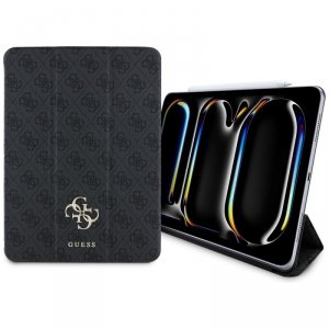 Guess Magnetic 4G Big Logo - Etui iPad Pro 11 M4 (2024) (czarny)