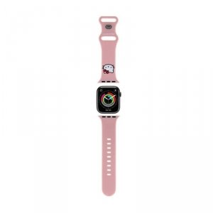 Hello Kitty Silicone Kitty Head - Pasek do Apple Watch 38/40/41 mm (różowy)