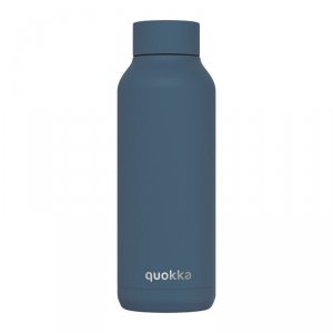 Quokka Solid - Butelka termiczna ze stali nierdzewnej 510 ml (Stone Blue)