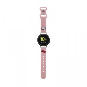 Hello Kitty Silicone Kitty Head - Pasek uniwersalny do smartwatcha 20 mm (różowy)