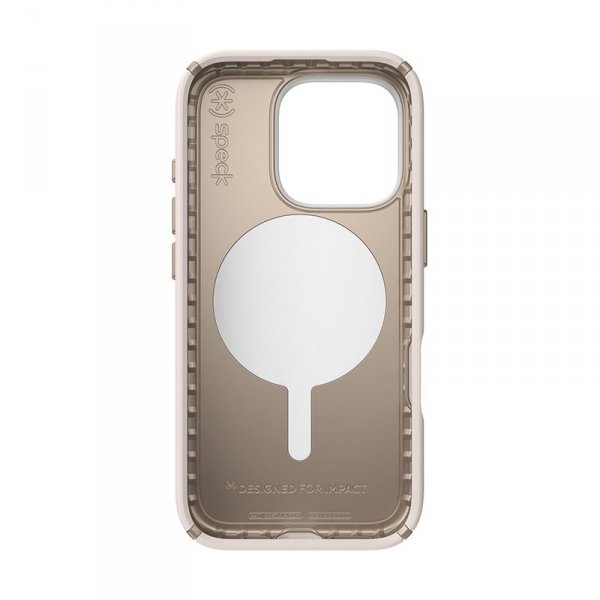 Speck Presidio2 Pro ClickLock & MagSafe - Etui iPhone 16 Pro (Bleached Bone / Heirloom Gold / Hazel Brown)