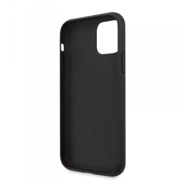 Guess 4G Bottom Stripe Collection - Etui iPhone 11 (szary)
