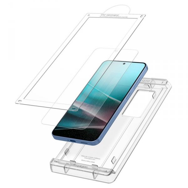 Spigen Elite Shield EZ Fit HD - Folia hydrożelowa do Samsung Galaxy S25+ (Przezroczysty)