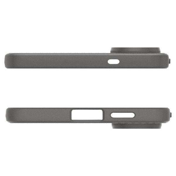 Spigen Liquid Air - Etui do Samsung Galaxy S25 Edge (Marble Grey)